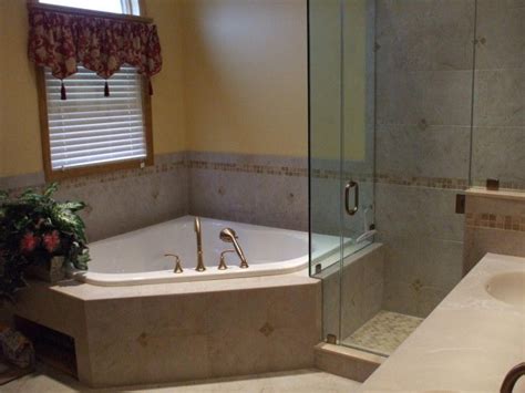 14 Inspiring Corner Bathtub Shower Photograph Ideas Interior Design