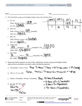 60 sixths or 10 34. EngageNY Grade 5 Module 2 Answer Key by MathVillage | TpT