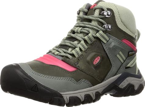 Keen Womens Ridge Flex Mid Height Waterproof Hiking Boot