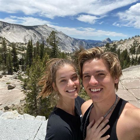 dylan sprouse celebrates second date anniversary with girlfriend barbara palvin shares a