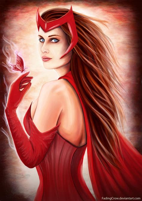 Scarlet Witch By Fadingcrow On Deviantart