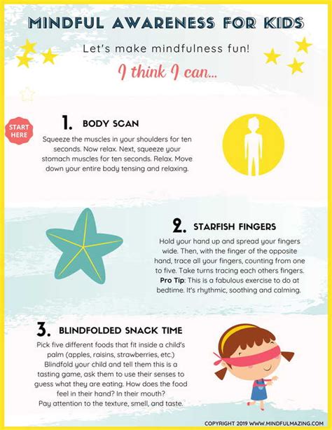 14 Mindfulness Exercises For Kids Sunrise Elementary School