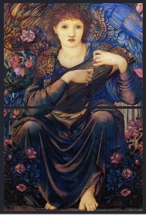 Complete Days Of Creation Angels Edward Burne Jones Pre Raphaelite Tiles
