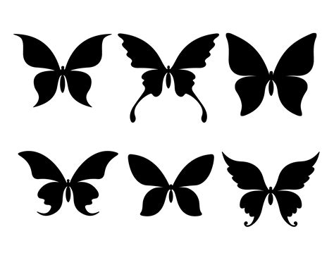 Mel Stampz Free Butterfly Silhouette Studio Cut Files In 3 Styles