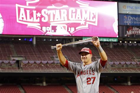Mike Trout Named All Star Mvp First Ever Back To Back Winner
