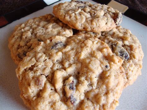 The cookies won't spread much, so you don't need to leave a lot of room between them. Oatmeal Raisin Cookies | Favorite cookie recipe, Oatmeal raisin cookies, Diabetic recipes desserts