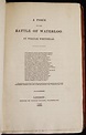A Poem on the Battle of Waterloo by Whitehead, William: Very Good ...