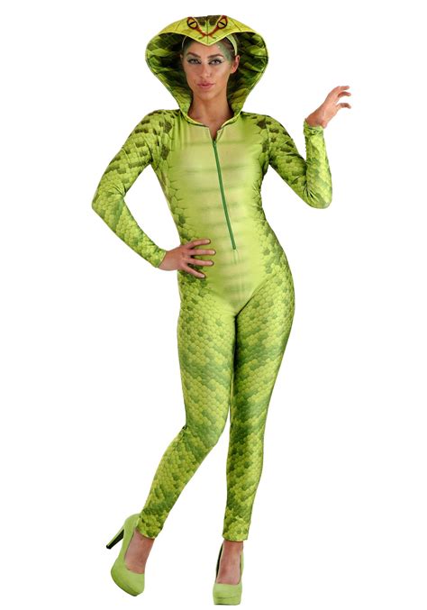 Fierce Snake Womens Costume