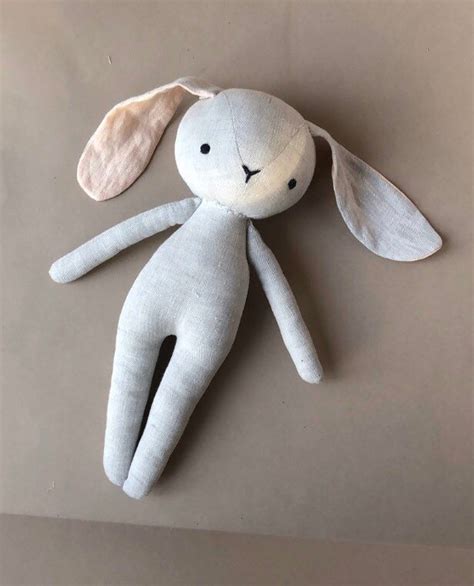 Bunny With Dress Instant Download Sewing Pattern Diy Toy Soft Cuddly