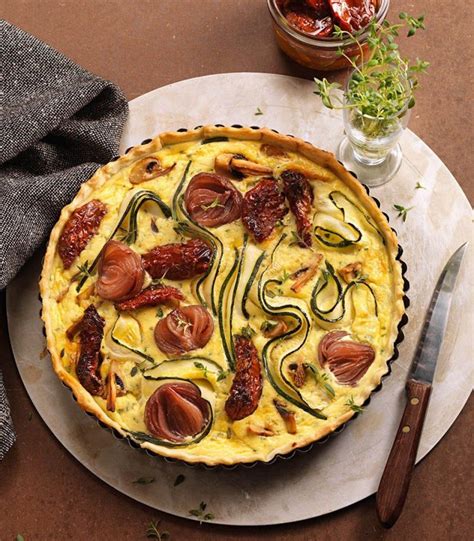 Recept Quiche Met Courgette En Gedroogde Tomaat Tante Fanny