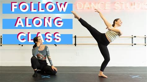 Beginner Contemporary Dance Class Warm Up And Routine Youtube In 2021