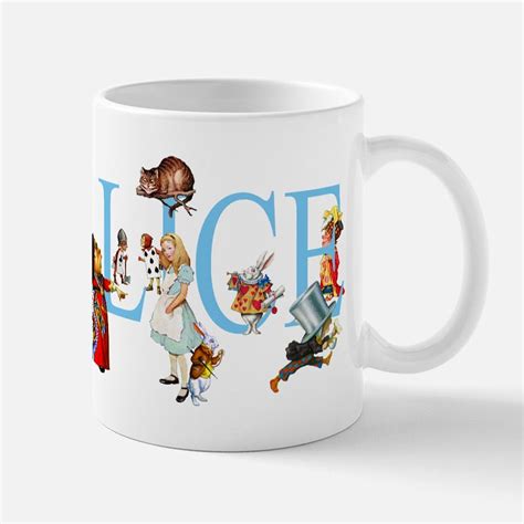 Alice In Wonderland Coffee Mugs Alice In Wonderland Travel Mugs
