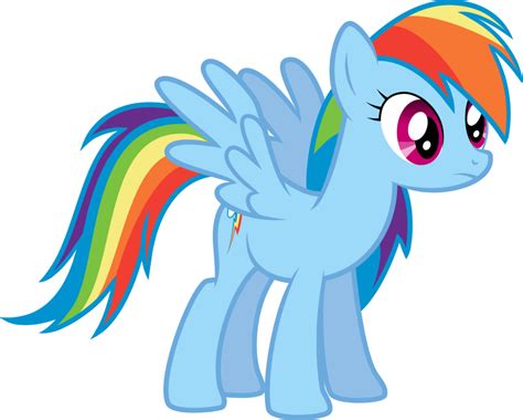 Rainbow Dash My Little Pony Rainbow Png Download 998801 Free