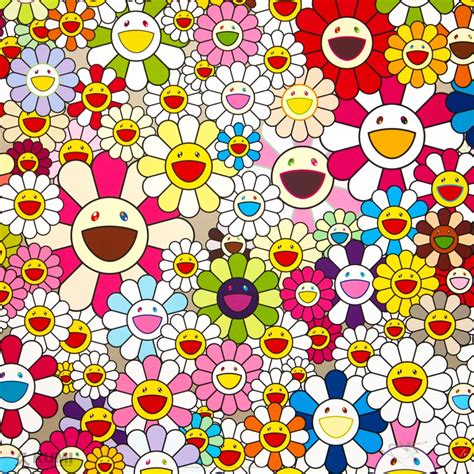 Des Fleurs à La Façon De Takashi Murakami Rêves De Fripouilles