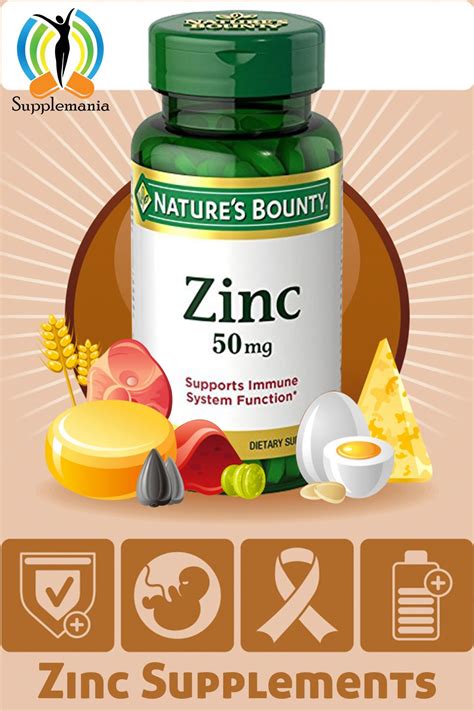 Zinc Supplement Benefits Zinc Benefits Zinc Supplements Health Supplements Health Heal