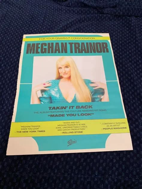 Meghan Trainor 2024 Grammy Ad Made You Look And Lamb Of God Bakar J