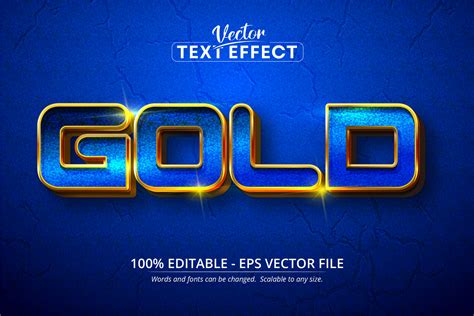 Artstation Gold Text Luxury Golden Style Editable Text Effect On