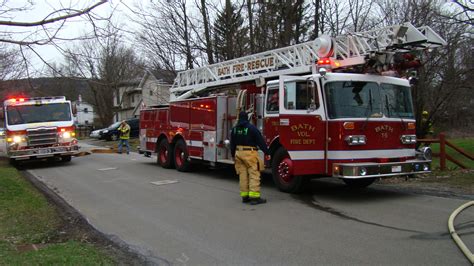 Fire Crews Respond To House Fire In Corning