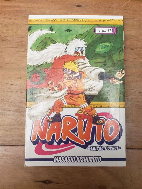 Naruto Volume 11 Pocket Edition Livro Panini Comics Usado