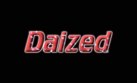 daized ロゴ フレーミングテキストからの無料の名前デザインツール