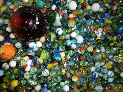 Large Collection Of Glass Marbles In Various Sizes And With Catawiki
