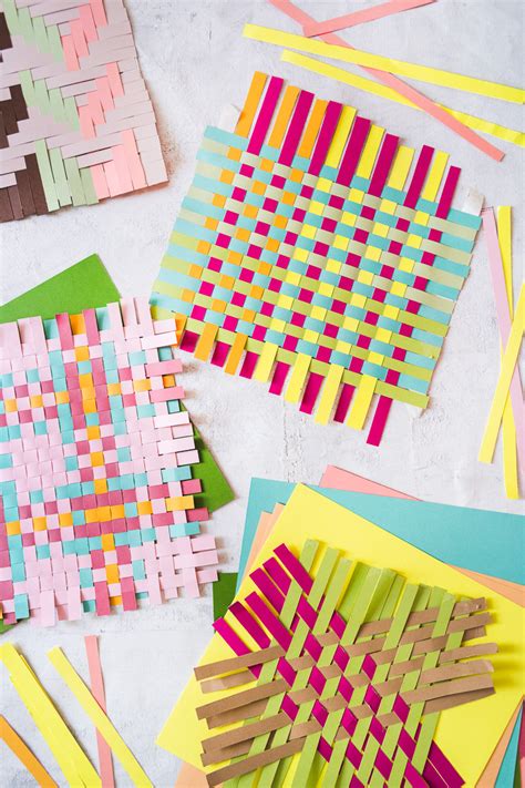 Paper Weaving From Craft The Rainbow Book The House That Lars Built