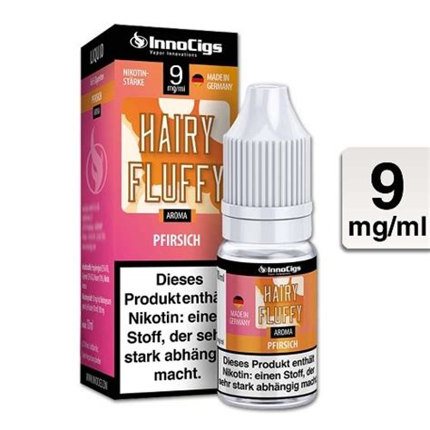 E Liquid Innocigs Hairy Fluffy Pfirsich 9mg Nikotin Online Kaufen