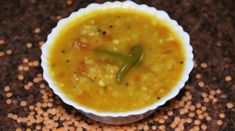 कड़ाही मे मसूर दाल बनाने की विधि Indian Red Lentil Dal Recipe Video