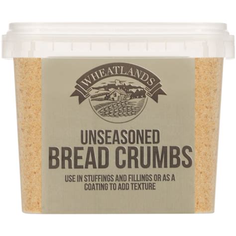 Wheatlands Unseasoned Bread Crumbs 200g Breadcrumbs And Stuffing