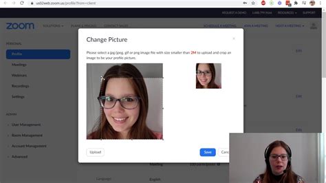 How To Make Your Zoom Profile Pic A Default Replacement For Your Video