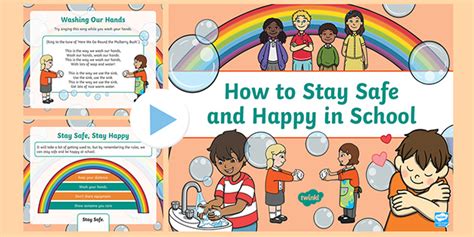 How To Stay Safe And Happy In School Powerpoint Ks1