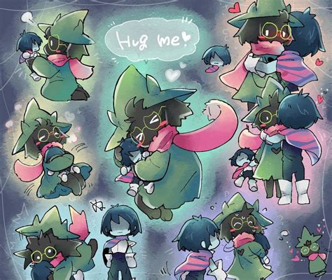 Ralsei Cant Wait For The Next Hug Undertale Undertale Fanart Anime