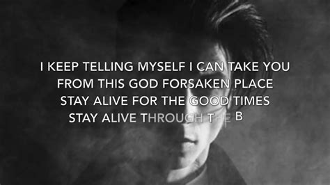 Stay Alive Andy Black Ft Matt Skiba Full Lyrics No