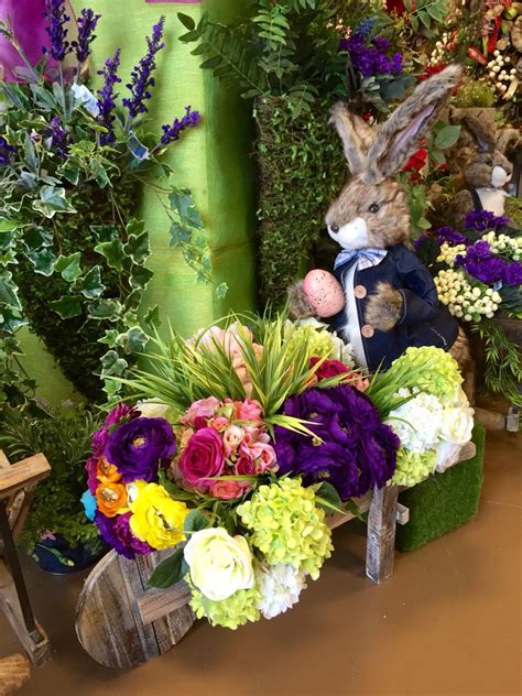 Easter Floral Display For Spring Designed By Arcadia Floral And Home