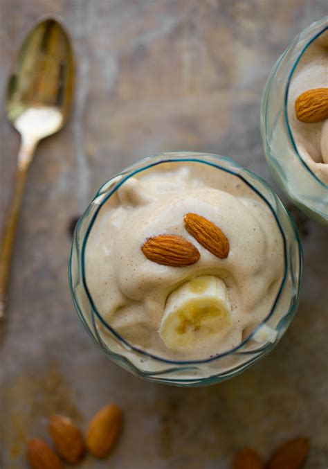 Easy Energy Shake Almond Butter Frozen Banana Vegan Recipe