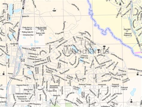 Woodlands Tx Zip Code Map United States Map
