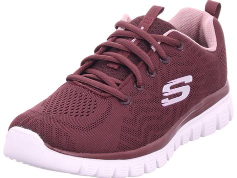 Funktionell und schön.für den sicheren halt beim sport oder wandern haben sportschuhe spezielle eigenschaften, die die trägerin bei ihren jeweiligen. SKECHERS GRACEFUL - GET CONNECTED,Rot Damen Sportschuhe ...