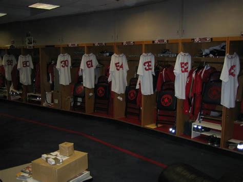 Fenway Park Red Sox Locker Room A Photo On Flickriver