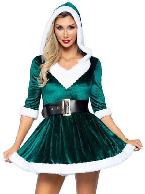 Mrs Claus Costume Sexy Christmas Dress Leg Avenue