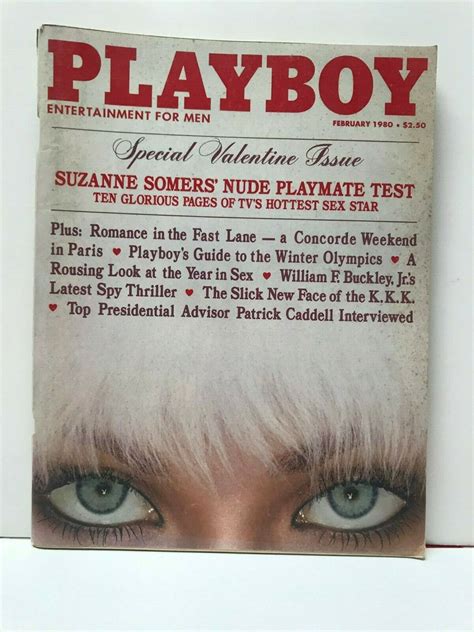 Playboy Magazine February Suzanne Somers Nude Playmate Picclick De My