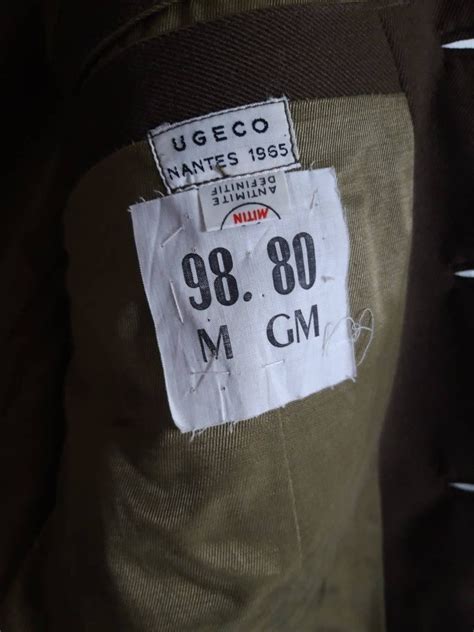 Vintage French Military Uniform Jacket Etsy