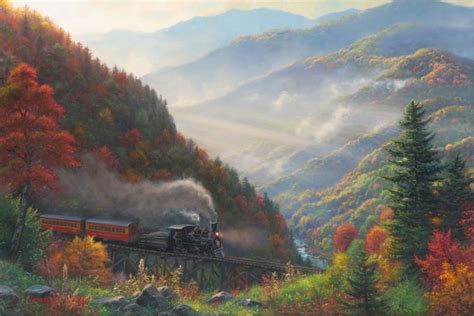 Great Smoky Mountain Railroad By Mark Keathley Infinity Fine Art