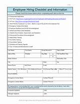 Pictures of Employee Payroll Information Form