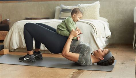 Do These Exercises With Your Baby To Help Rebuild Your Core Maed