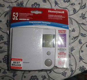 Honeywell dual stage thermostat entacco. Honeywell heat only, rlv4305a 120/240v 2-wire programmable thermostat