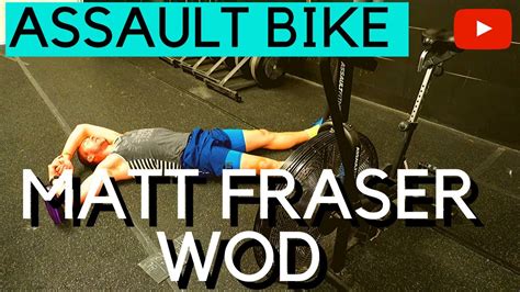 Trying Fraser Instagram Workout Assault Bike Wod 5 X 20 Cals