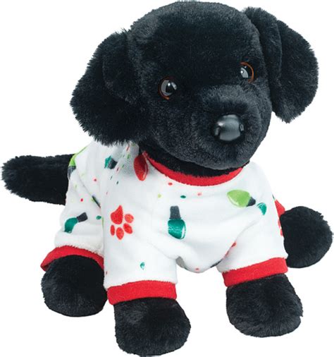 Douglas Pj Pup Black Lab Plush Stuffed Animal Medium Toy Sense
