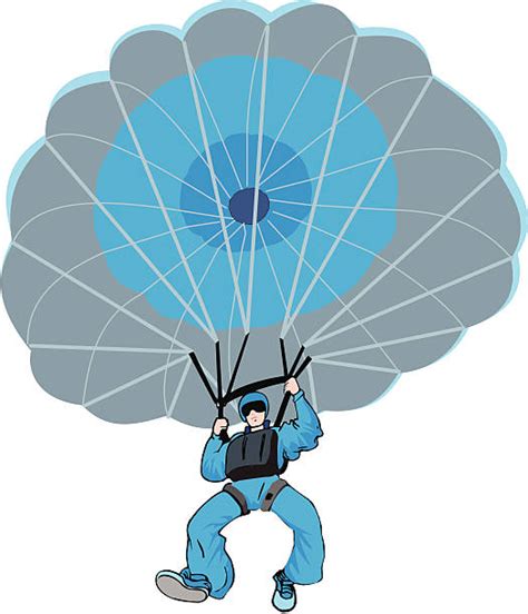 Cartoon Of A Parachute Illustrations Royalty Free Vector Graphics