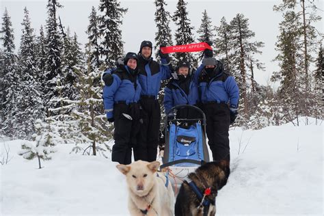 Local Team Completes Dog Sledding Challenge In Subzero Temperatures To