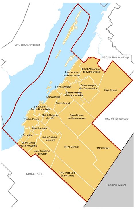 Territoire Mrc De Kamouraska